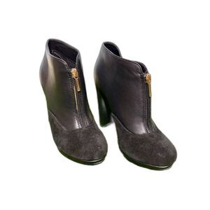 Victoria's Secret Black Heeled Ankle Boots Size 7B